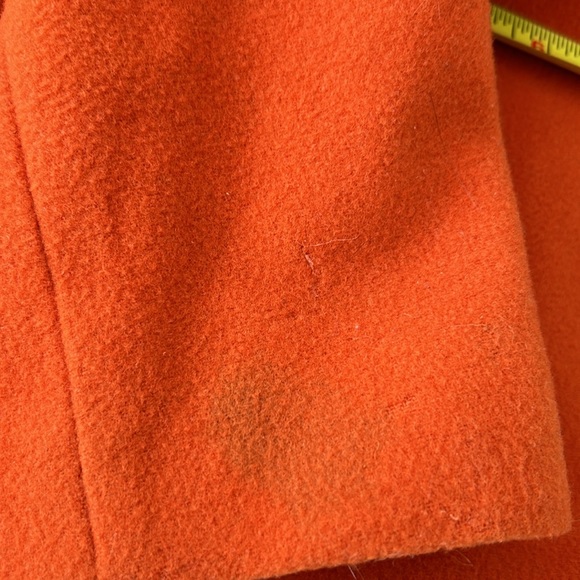 Vintage Boxy Cropped Orange Spring Jacket - Picture 9 of 11